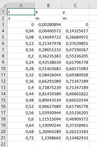 Capture fichier excel
